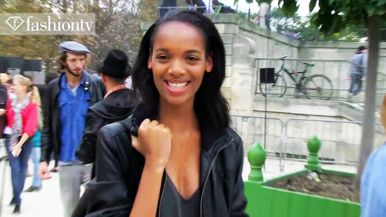Elie Saab After the Show ft Anja Rubik - Paris Fashion Week Spring 2012 PFW | FashionTV - FTV