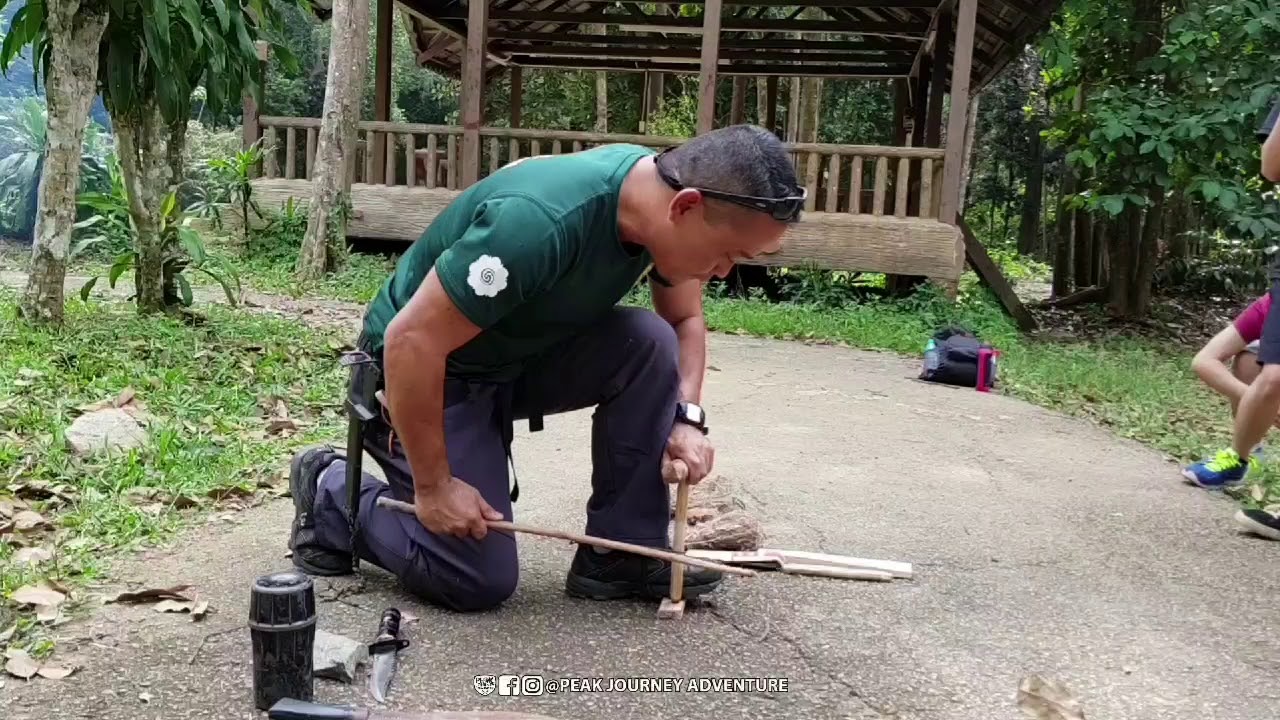 Primitif: Cara Hidupkan Api oleh Pendekar Rimba