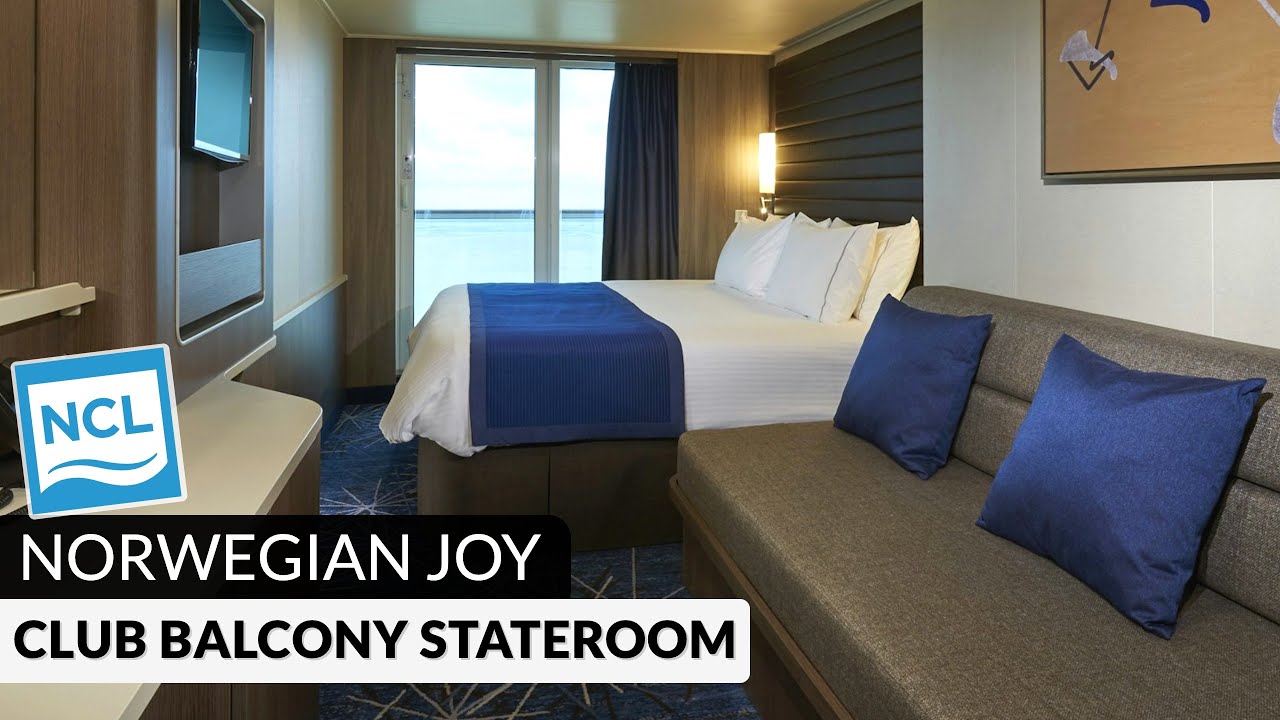 Norwegian Joy | Полный обзор и экскурсия по каюте Club Balcony в формате 4K | Категория MA