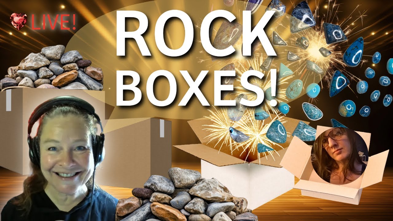 ROCK Box Unboxings: Agates, Labradorite & ??? Friday Night LIVE