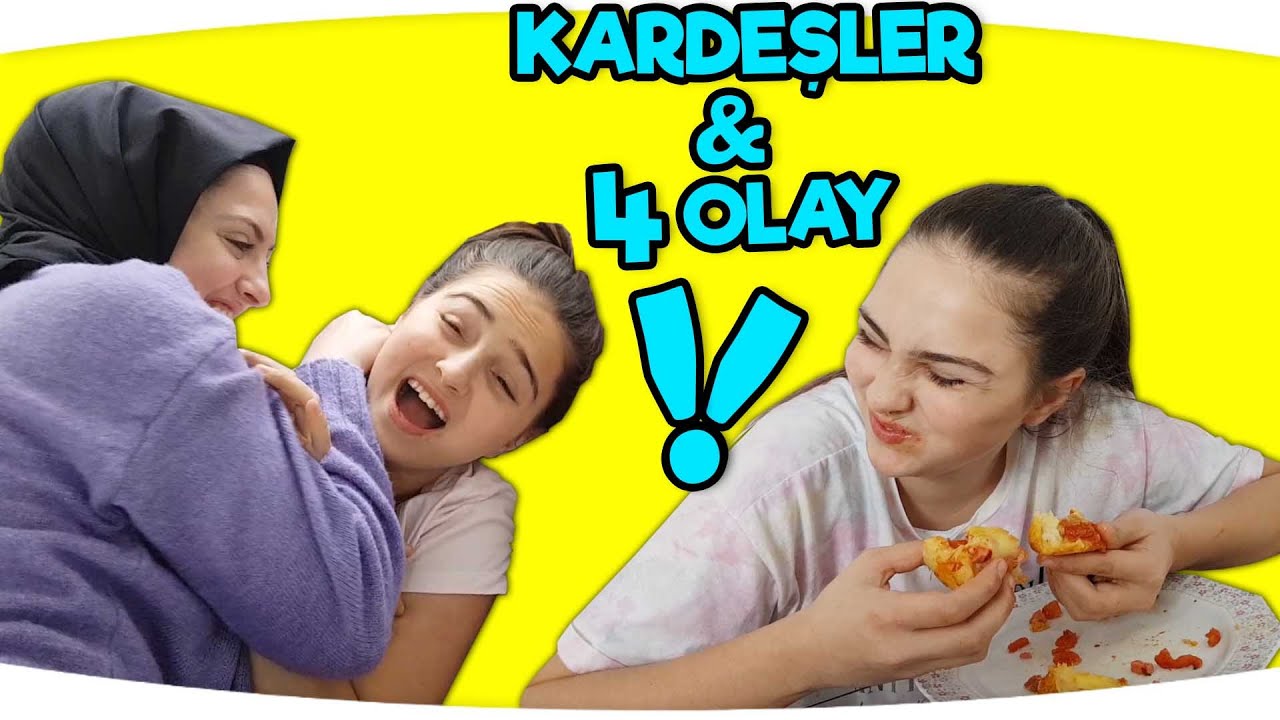 KARDEŞLER ARASINDA YAŞANAN 4 OLAY ( PARODİ ) TİPLER Fenomen Tv