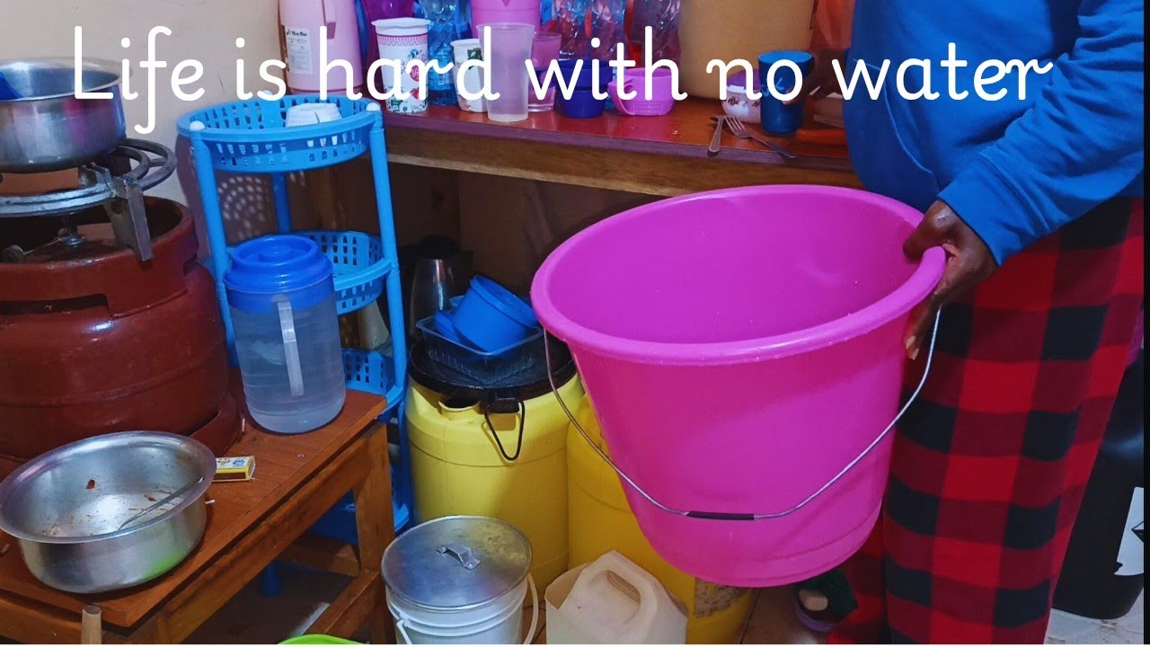Living alone diaries|Spend a day with me|New hair style|getting water from work|Still no water