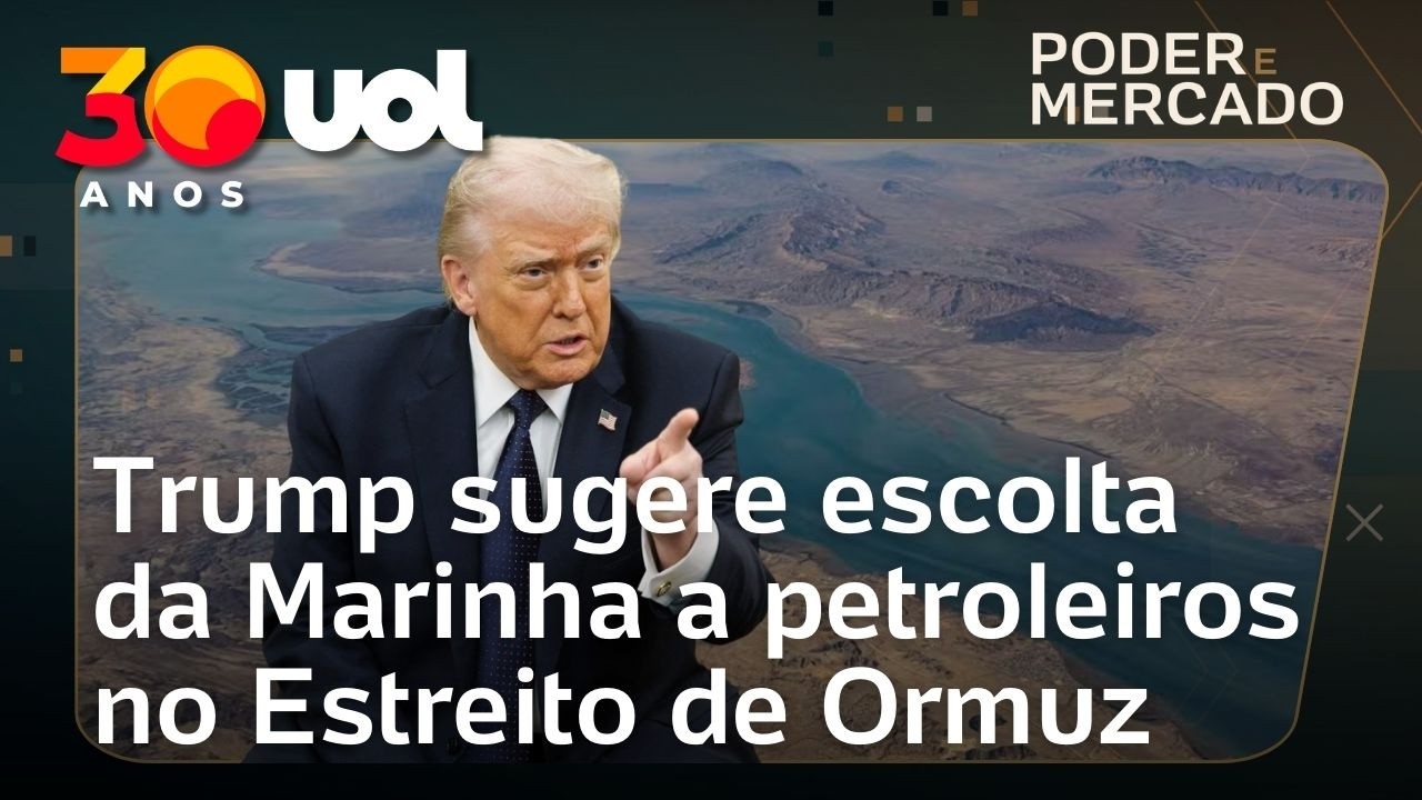 Trump sugere escolta da Marinha americana para petroleiros no Estreito de Ormuz