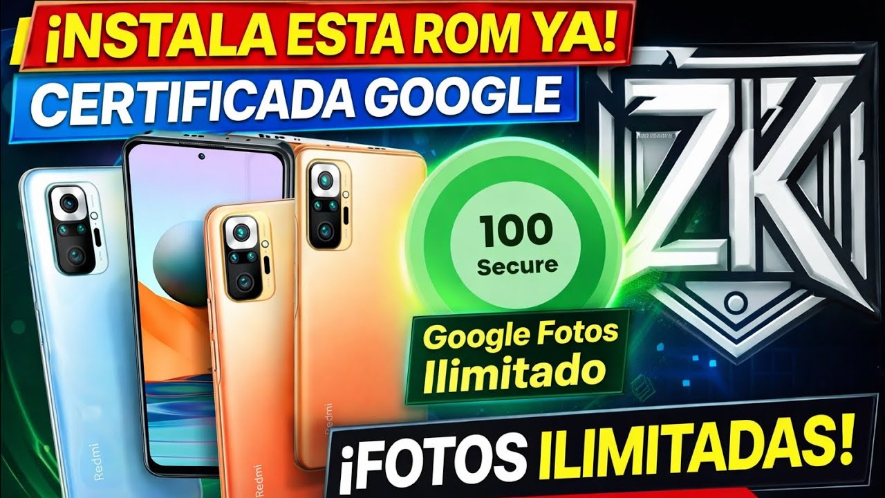 Redmi Note 10 Pro ZK UI CERTIFICADA ✅️ LA MEJOR ROM MIUI 😍