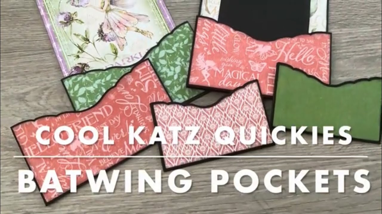 Cool Katz Quickies - Batwing Pockets in 3 Ways