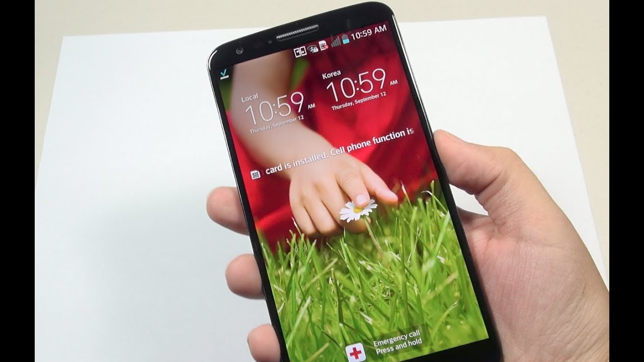 LG G2: распаковка и первые впечатления