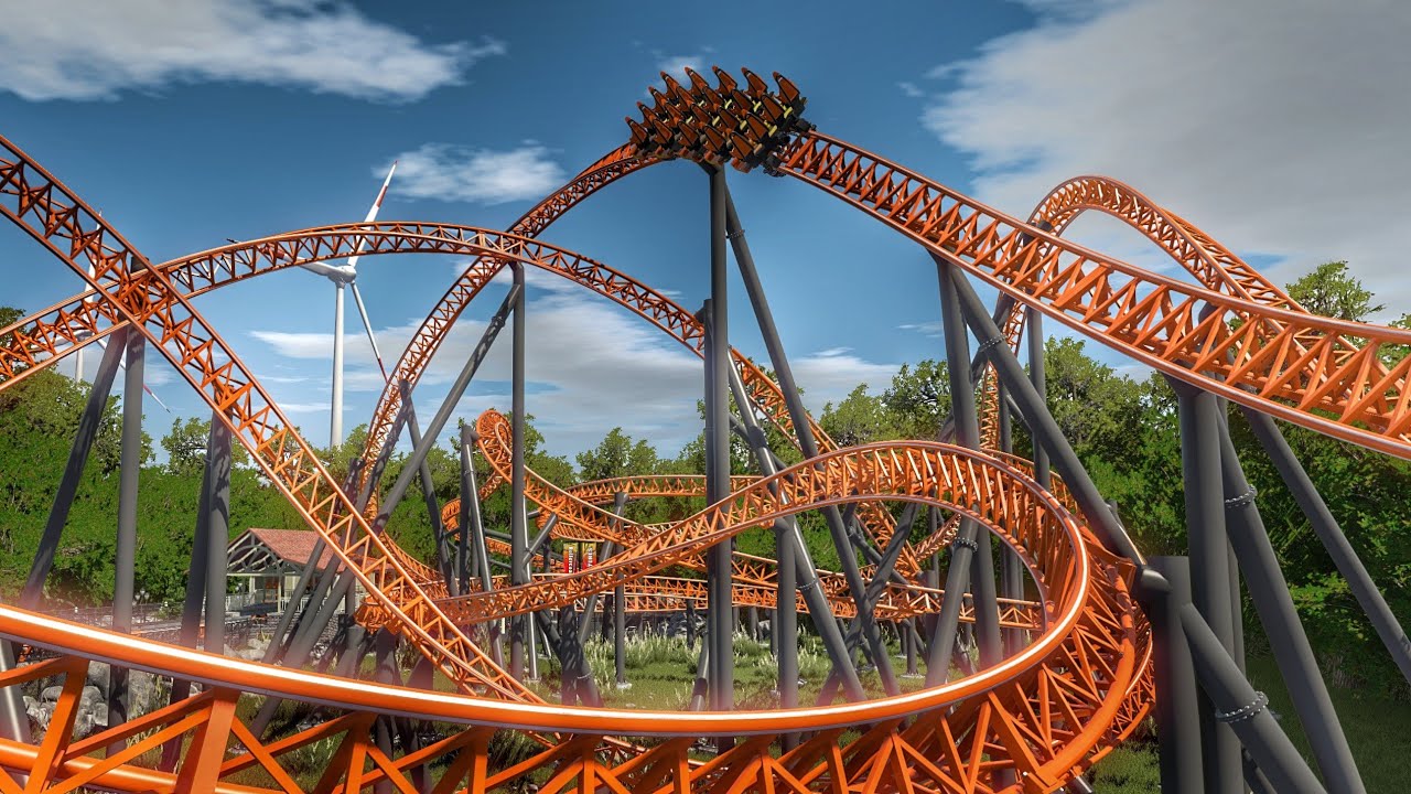 Evolve (Infinity Launch Coaster) NoLimits roller coaster 2