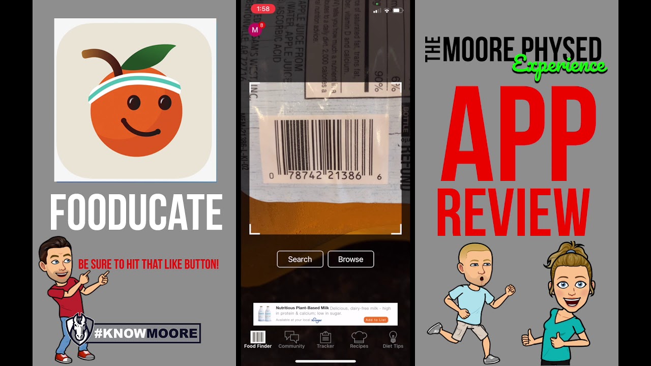 Fooducate App Review - The Moore Physed Experience