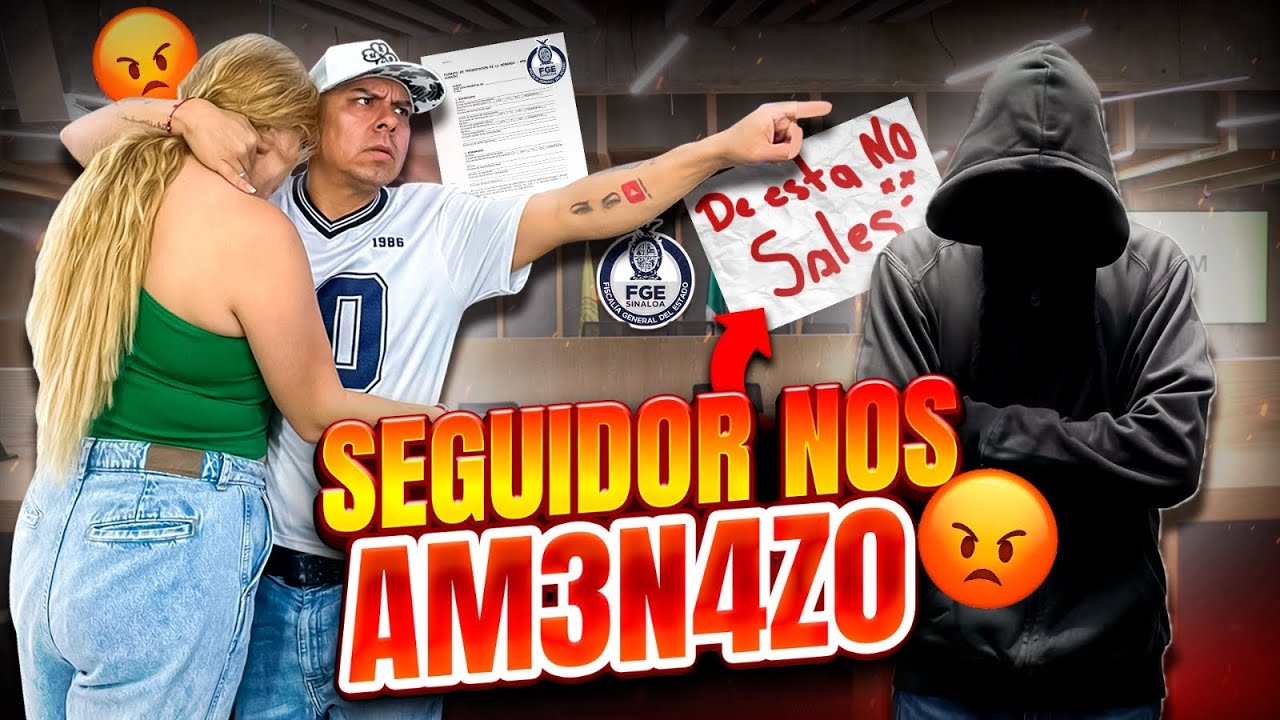 EXHIBIMOS” y DEMANDAMOS” a este SEGUIDOR” por 4M3N4Z4RNOS‼️// 100% real no click bait