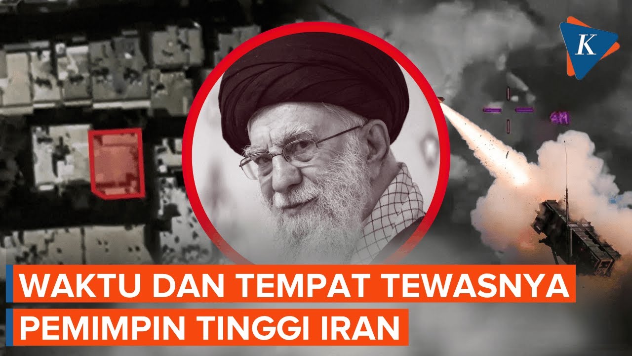 Kapan dan di Mana Pemimpin Tertinggi Iran Ali Khamenei Dibunuh AS-Israel?
