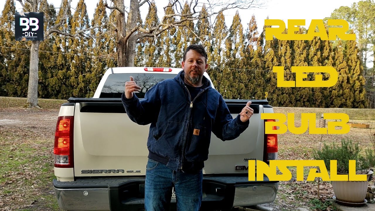 How to Replace Tail Light Bulbs on a 2007-2013 GMC Sierra / Chevrolet Silverado