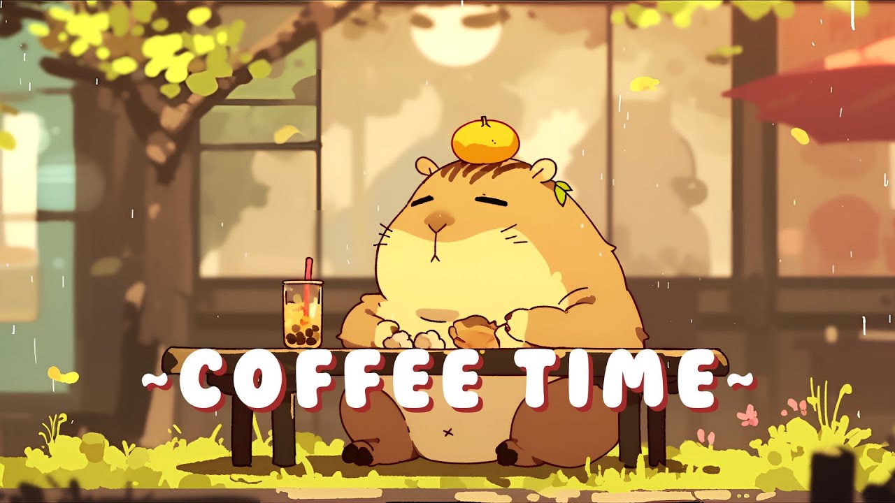 Lofi Capybara Radio - Relaxing Beats to Study/Sleep/Chill ~ Peaceful Flow ~ 🦫 📝