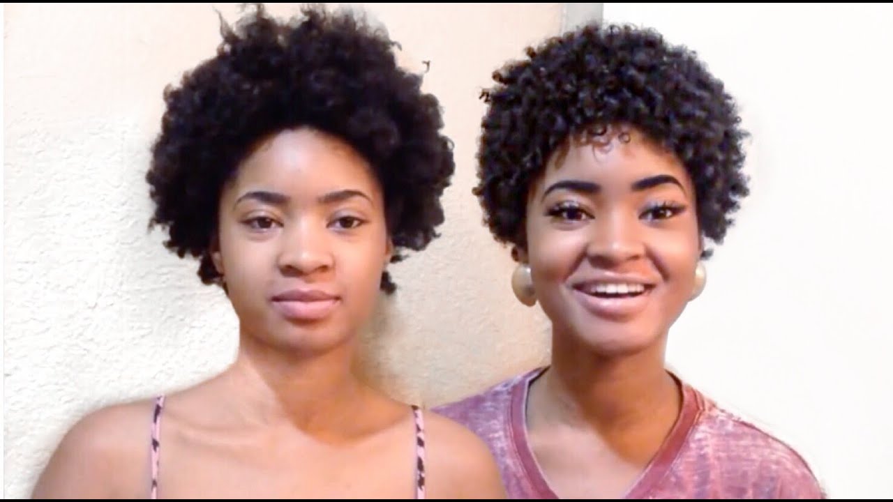 Wash And Go on Short 4b 4c Hair