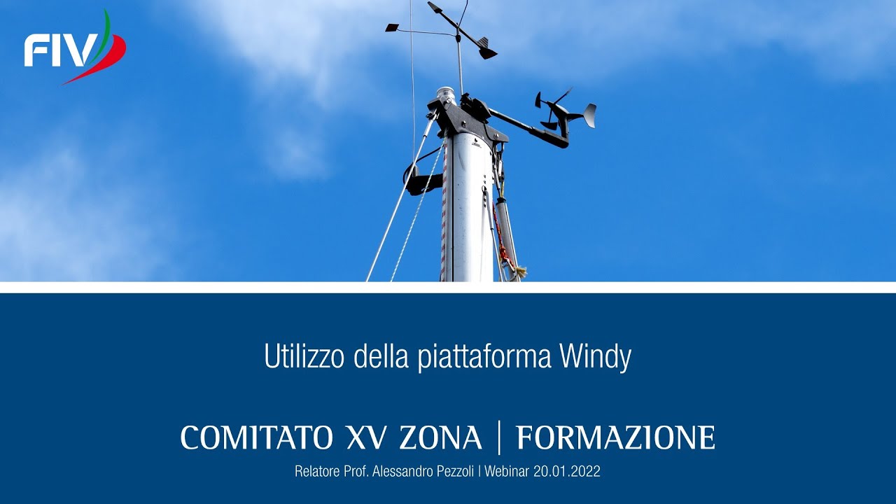 WEBINAR | Utilizzo della piattaforma Windy