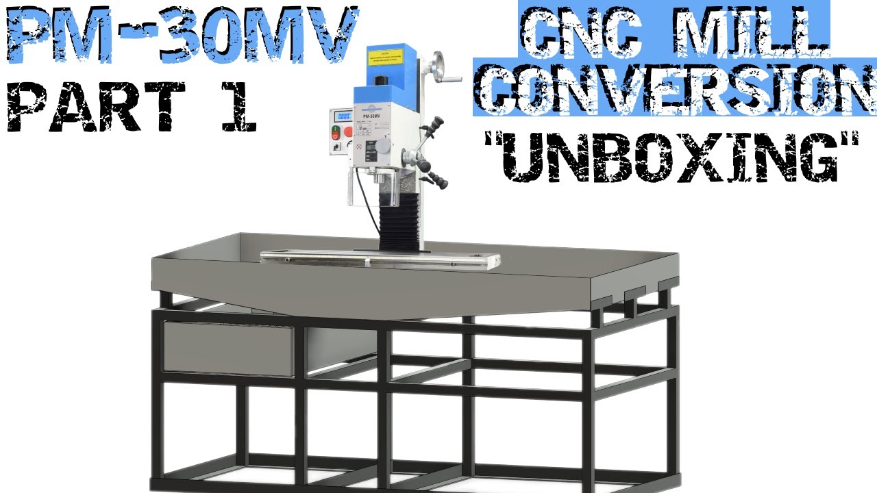 DIY CNC (Part 1) - PM-30MV Unboxing and Walkthrough.