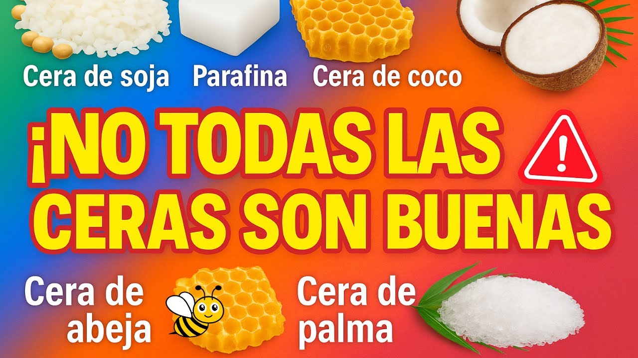 🕯️ Tipos de Ceras para Velas Artesanales: ¿Cuál Elegir y Por Qué?