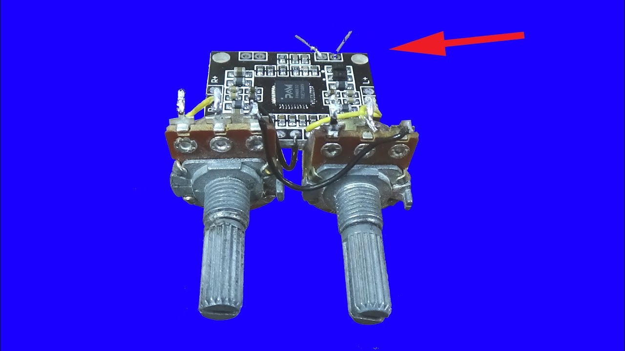 How to make a PAM8610 amplifier, awesome power amplifier