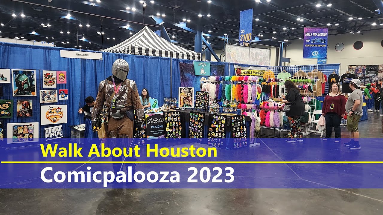 Walk About Houston - Comicpalooza 2023