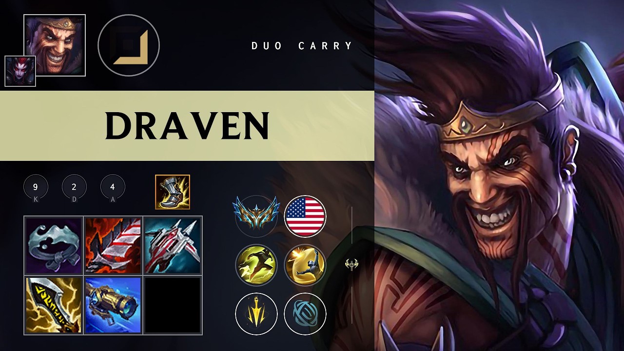 Draven ADC vs Varus - NA Challenger Patch 26.08