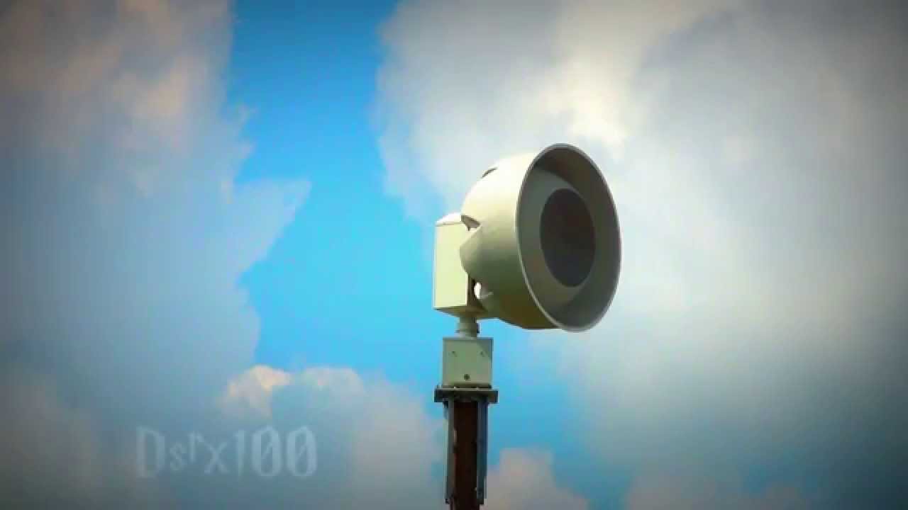 Federal Signal 508, Attack: Nashville, TN (Davidson Co. Tornado Siren Test, HD)