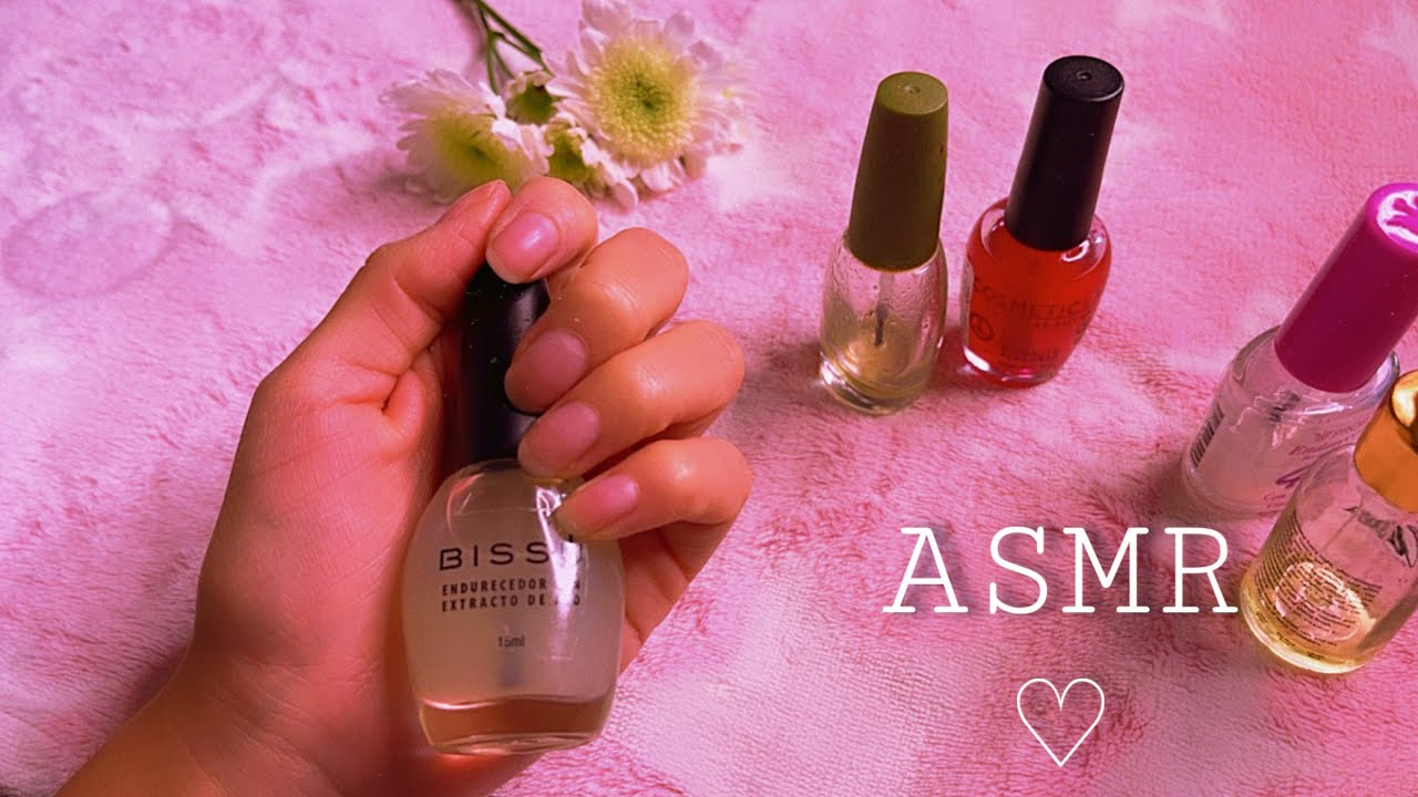 Arreglando mis uñitas 💓💅🏻 | Susurros relajantes | Andrea ASMR 🦋