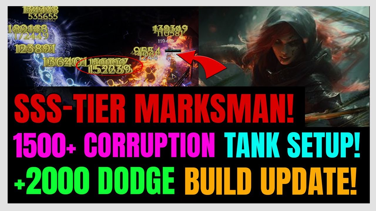 New UPDATED Lightning Marksman ENDGAME DODGE Setup! 1500+ Corruption Adjustments! | Last Epoch