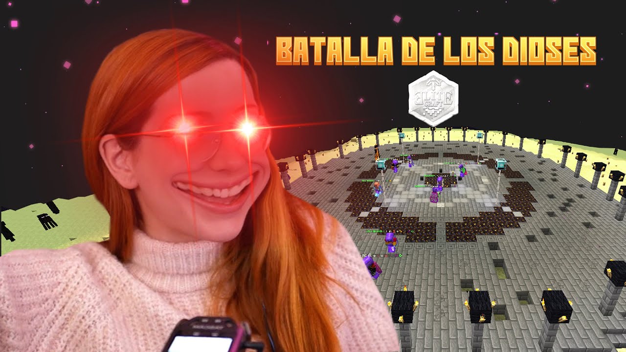 Fui humillado por una proplayer de Minecraft 😢 | Evento de EliteCraft