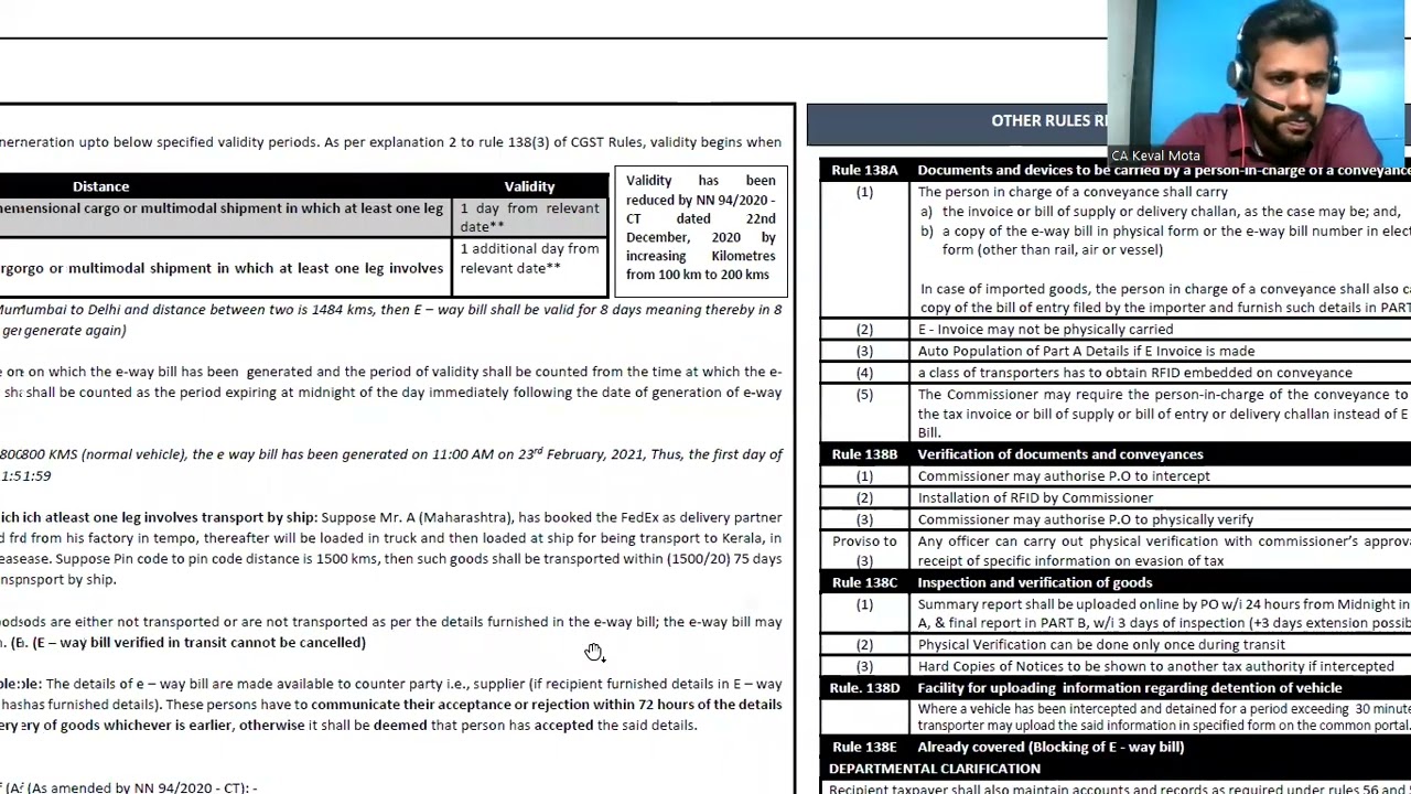 9. Documentation & Eway Bill _ CA Keval Mota.