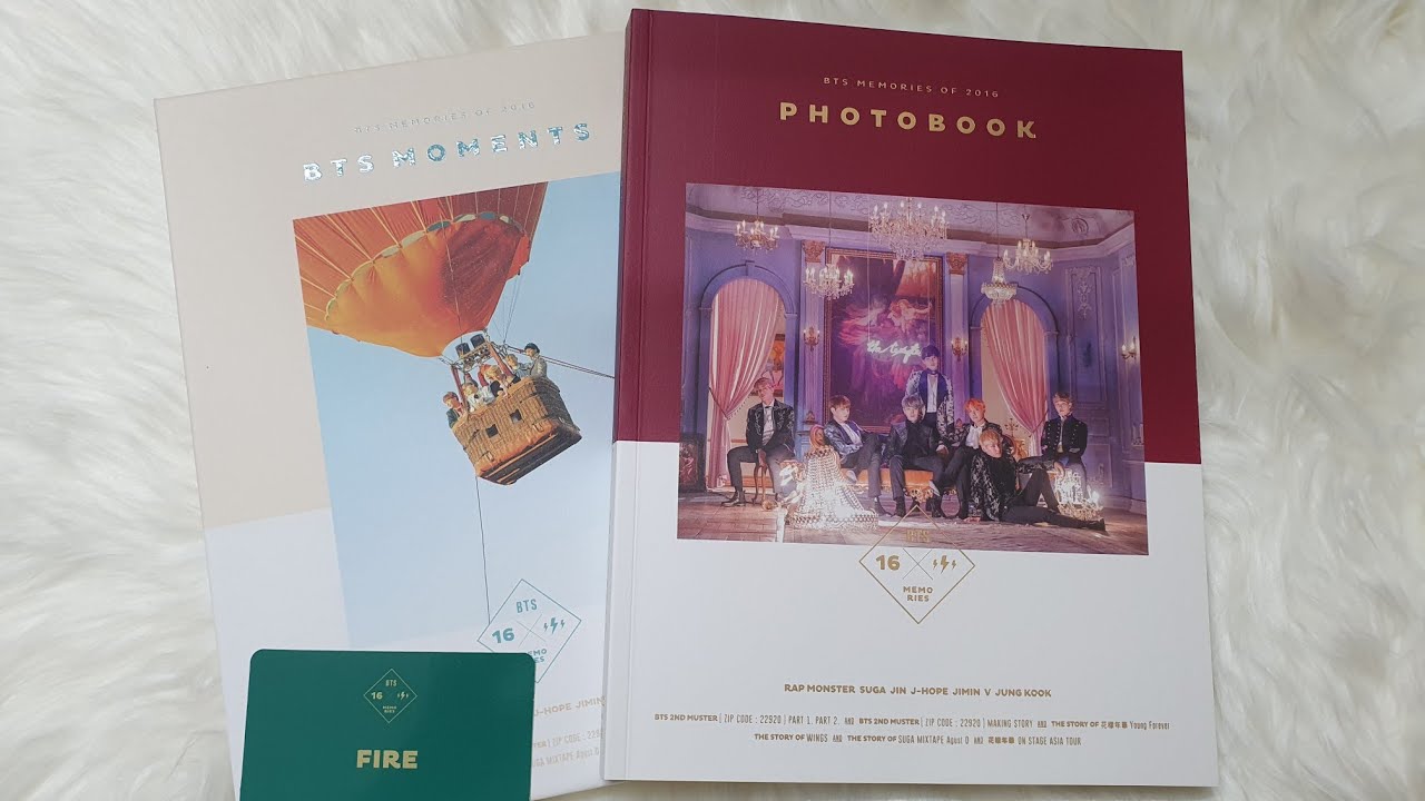 UNBOXING-BTS MEMORIES OF 2016