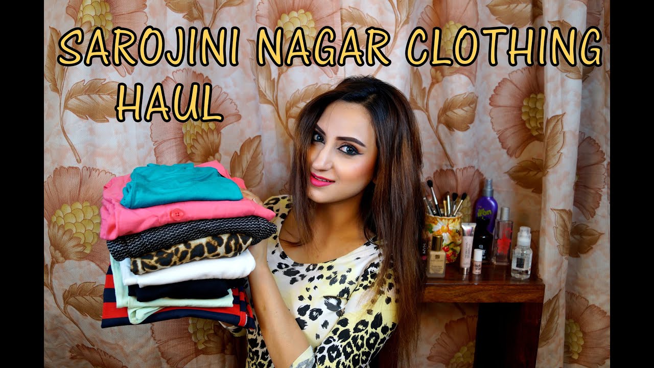 Huge Sarojini Nagar Fashion Haul - Part 1 | Aishwarya Kaushal