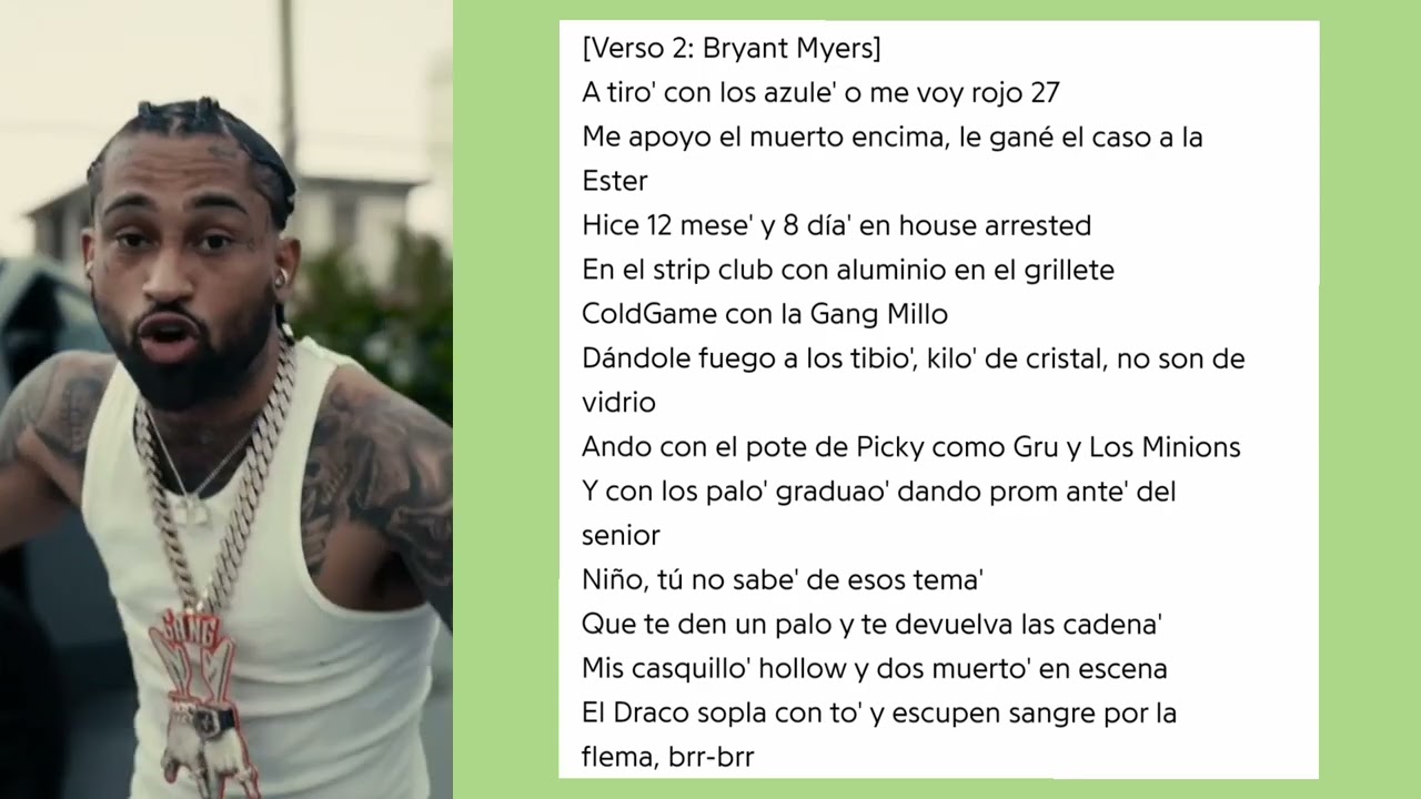 SLAYTER, HADES66, BRYANT MYERS, 9X19 REMIX, VIDEO OFICIAL