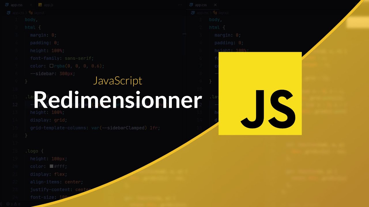 Tutoriel JavaScript : Redimensionnement en drag'n drop