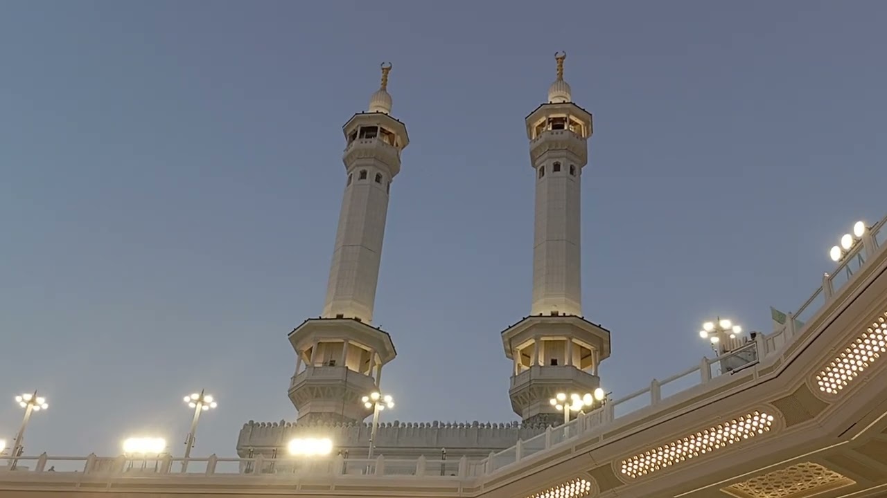 The Most Peaceful Maghrib Azaan in Masjid Al Haram