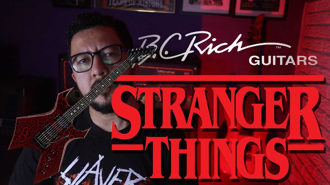 Bc Rich Warlock: La guitarra de Stranger Things