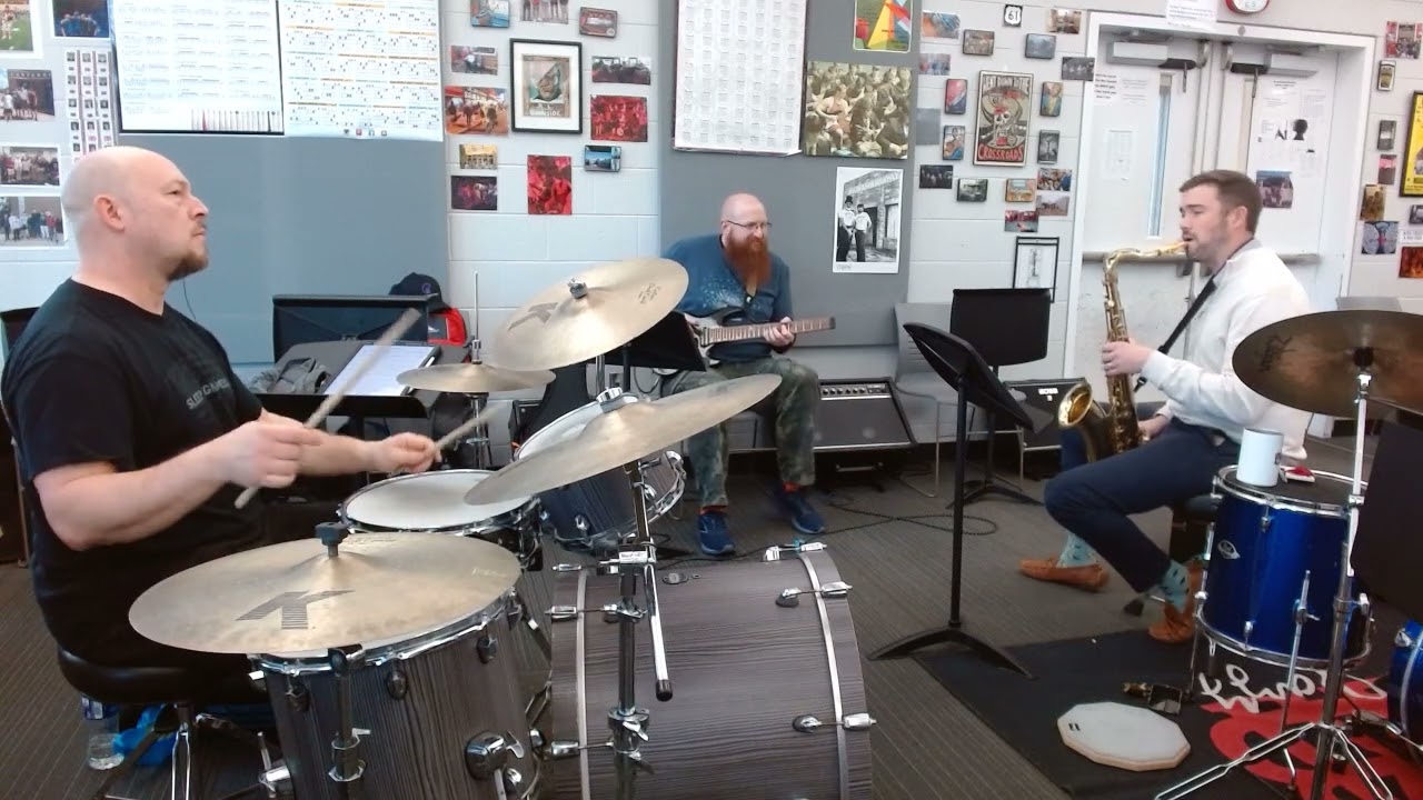Some Afro Blue at the merj rehearsal #jazz #afroblue #nashvillejazz