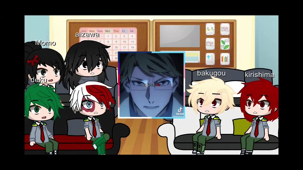 Mha react to lida as kunkida 1/3
