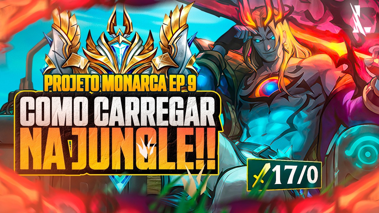 O PROBLEMA NÃO É SEU TIME, É SUA DECISÃO NA JUNGLE|VIEGO JUNGLE|PROJETO MONARCA EP.9 | LoL Wild Rift