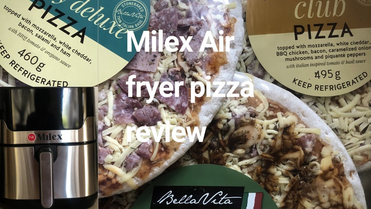 A review on the Milex air fryer with pizza 🍕 #southafricanyoutuber