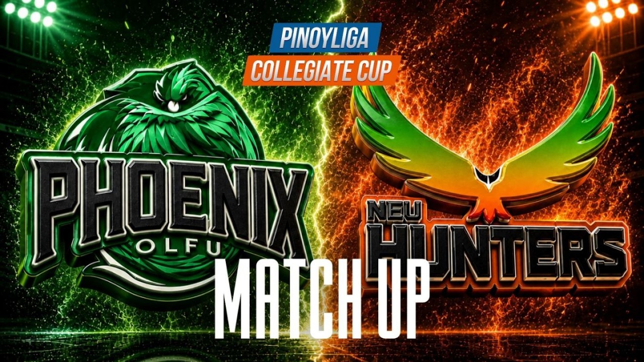 PINOYLIGA COLLEGIATE CUP S5 | NEU HUNTERS VS OLFU PHOENIX