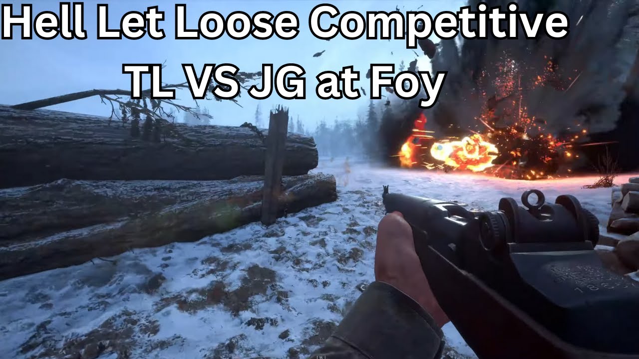 Squad Leader Hunting the Enemy in the Backline: Hell Let Loose Competitive