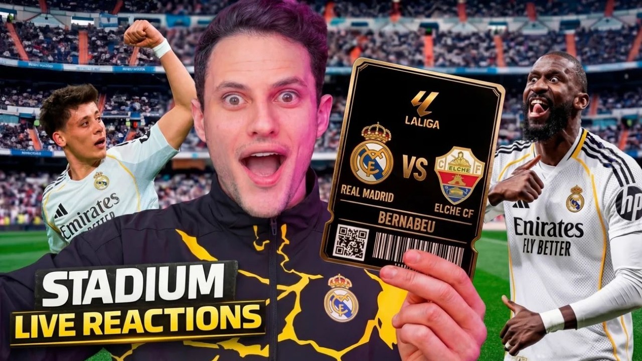 PUSKAS WORTHY ARDA GÜLER 🔥 Real Madrid vs Elche LaLiga Bernabéu Live Reactions & 4K Highlights