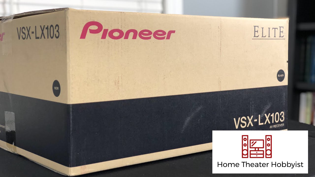 Pioneer Elite VSX-LX103 Unboxing