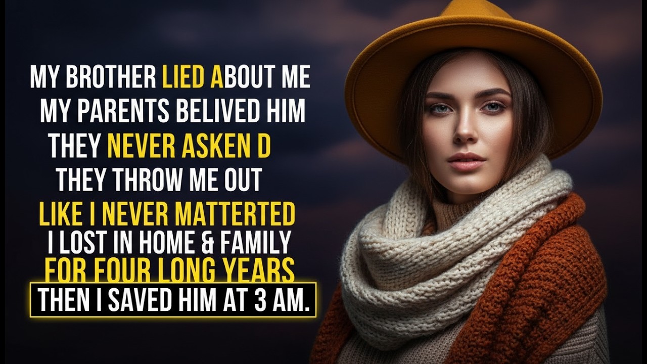 My Brother Lied and Ruined My Life for 4 Years — Then I Saved Him at 3 A.M.