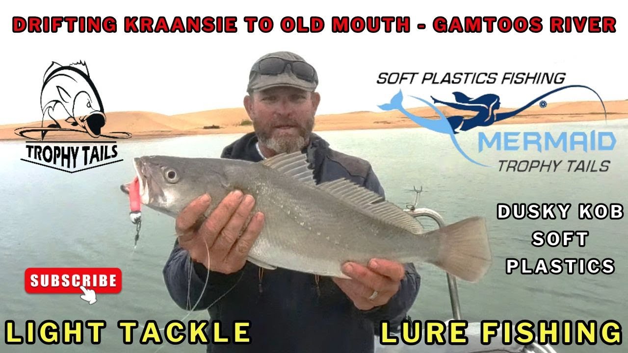 Sunset Down Tide Drift on Gamtoos River, Fishing for Garrick and Dusky Kob on lure!