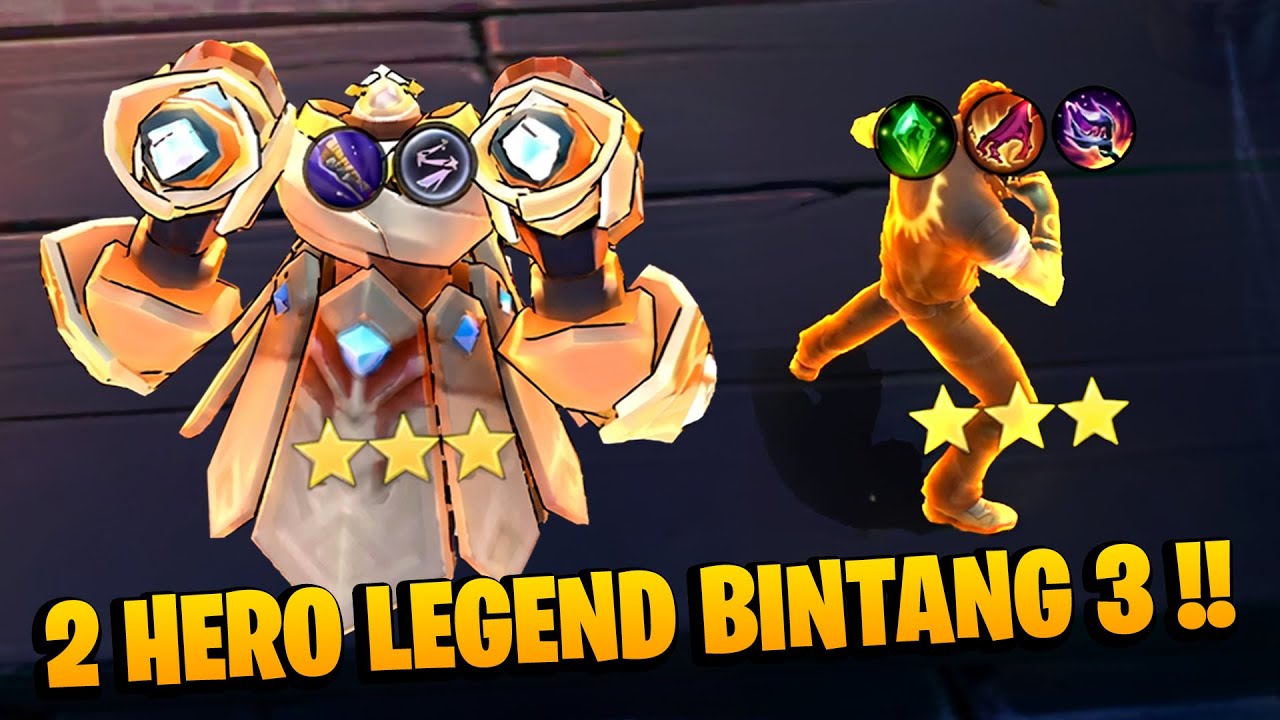 GAMPANG BANGET BIKIN HERO LEGEND BINTANG 3 WOY !! - Magic Chess Gogo