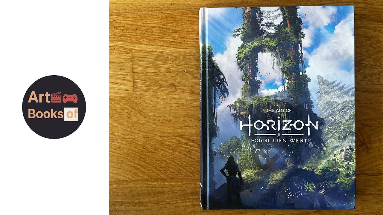 Art Book of Horizon forbidden west- Pageflip