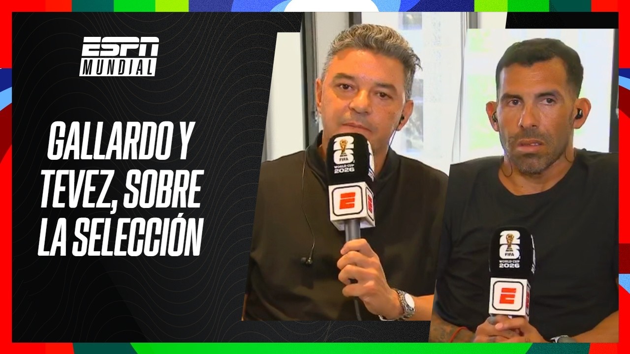 EL RESPALDO DE TEVEZ A LAUTARO, LA SORPRESA DE GALLARDO POR LA AUSENCIA DE OTAMENDI | ESPN MUNDIAL