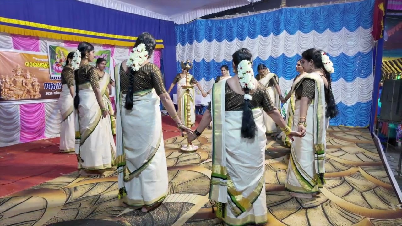 ധനു തിരുവാതിര ഉത്സവത്തിൽ നെയ്യാറ്റിൻകര മേജർ രാമേശ്വരം മഹാദേവൻ ക്ഷേത്രത്തിൽ നടന്ന Thiruvathira