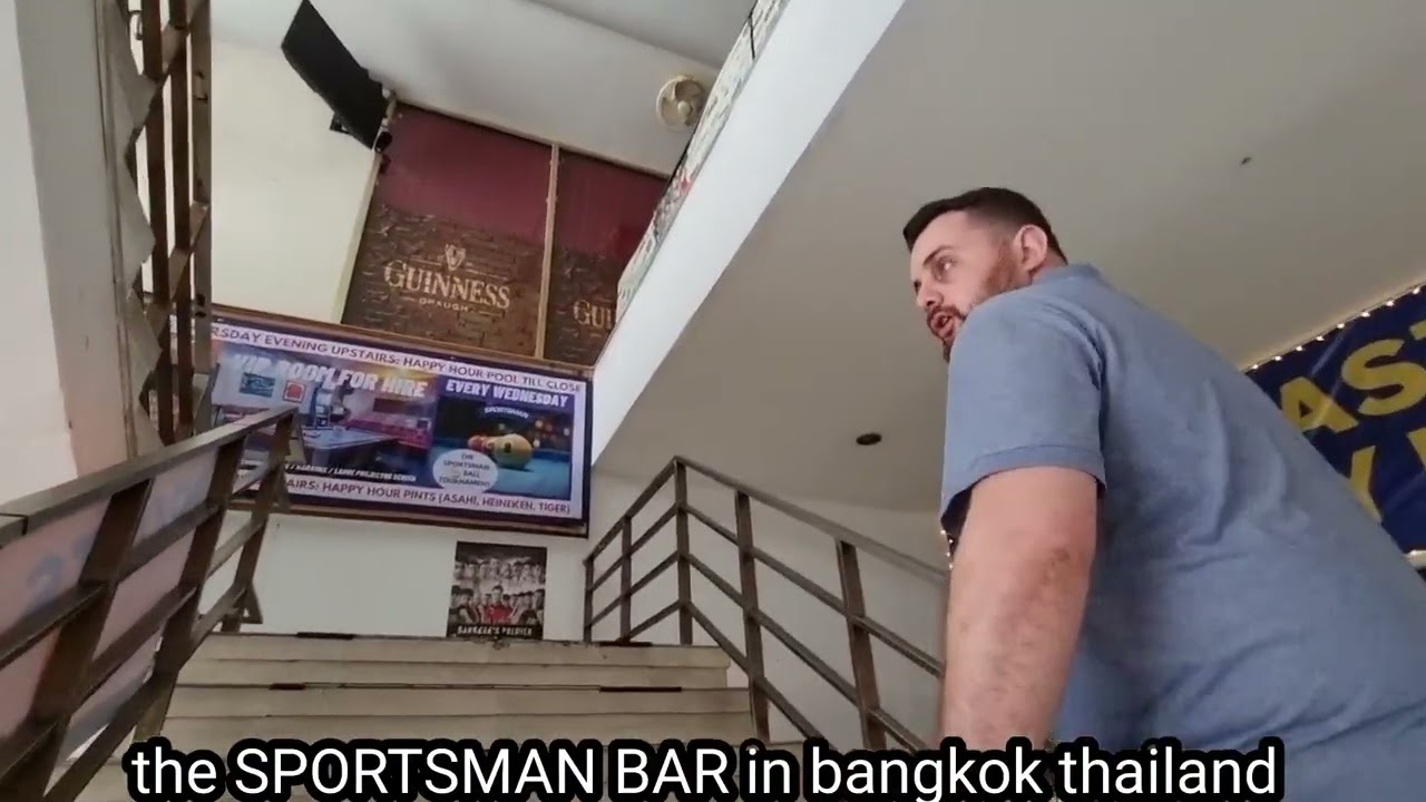 the SPORTSMAN BAR at bangkok thailand.