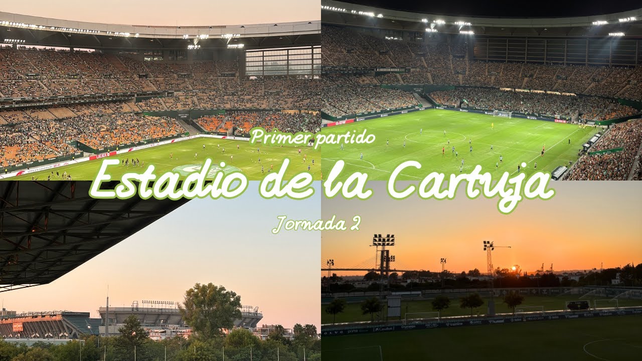 Vlog Primer partido en la Cartuja |  Real Betis - Deportivo Alavés